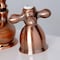 Kingston Brass KS395AXAC Restoration Mini-Widespread Bathroom Faucet, Antique Copper KS395AXAC - alternate 2